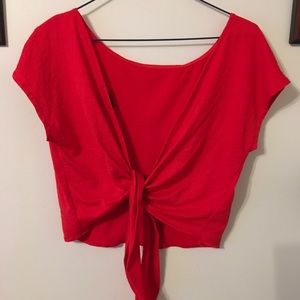 3/20$ NWOT Dynamite open back shirt